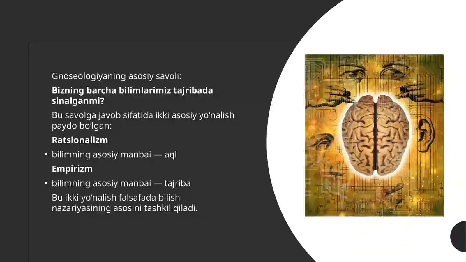 Gnoseologiya(Bilish falsafasi) 4
