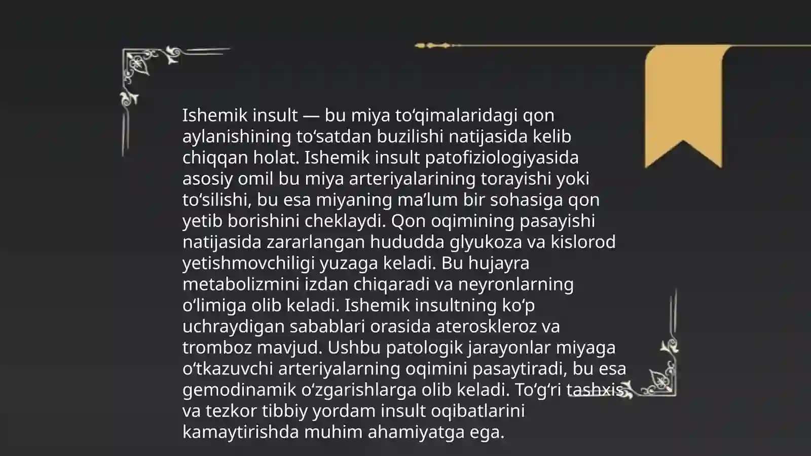 Gemorragik va ishemik insultlar 4