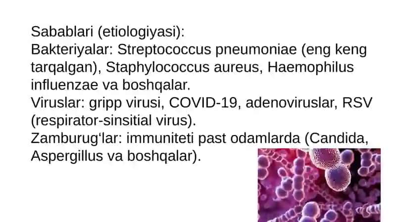 Pnevmoniya va yotoq yaralarini oldiniolish 4