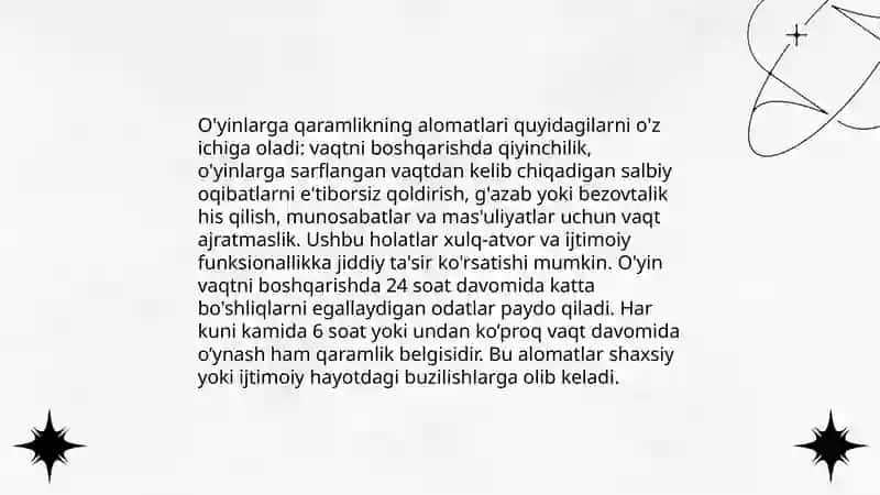 Virtual olam jozibasiga qaramlik 4