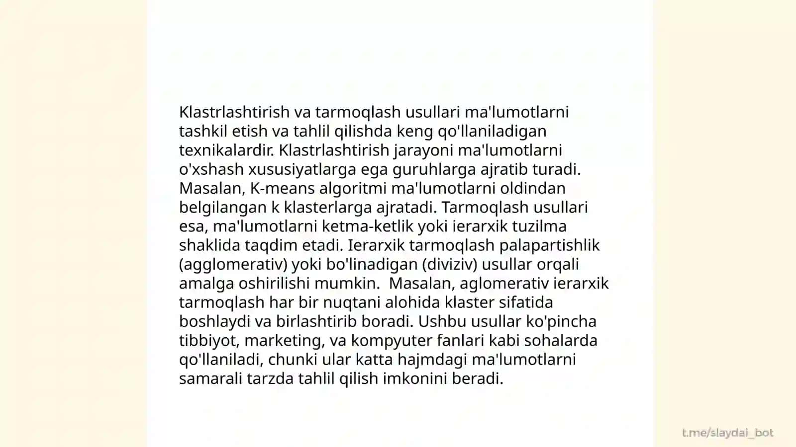Interfaol metodlardan foydalanish 4