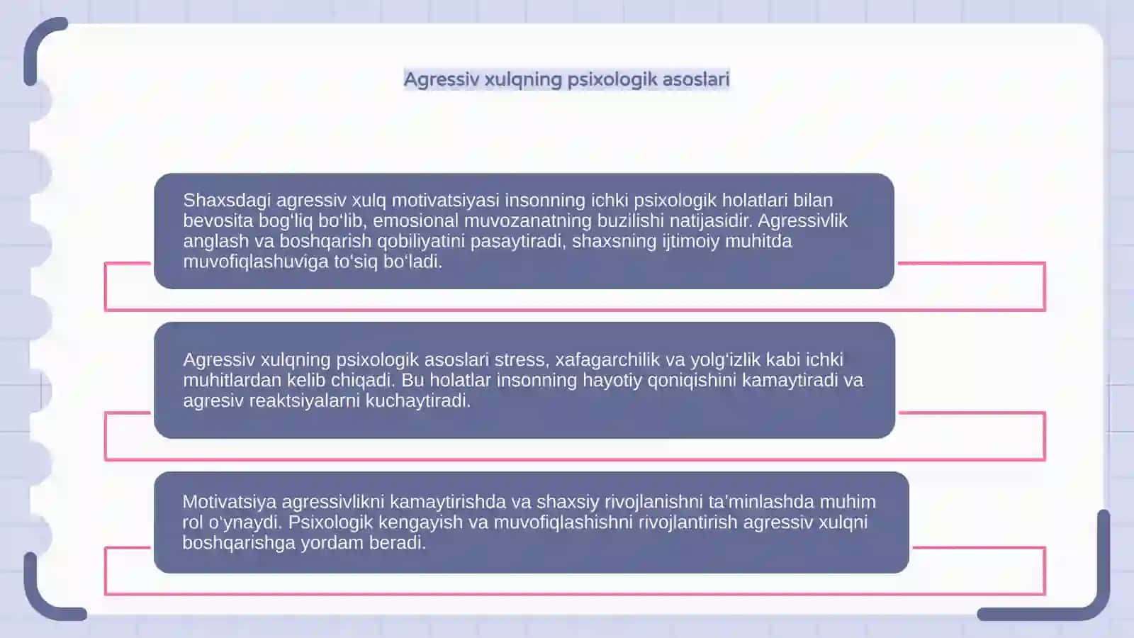Shaxsdagi agressiv xulq motivatsiyasi 4