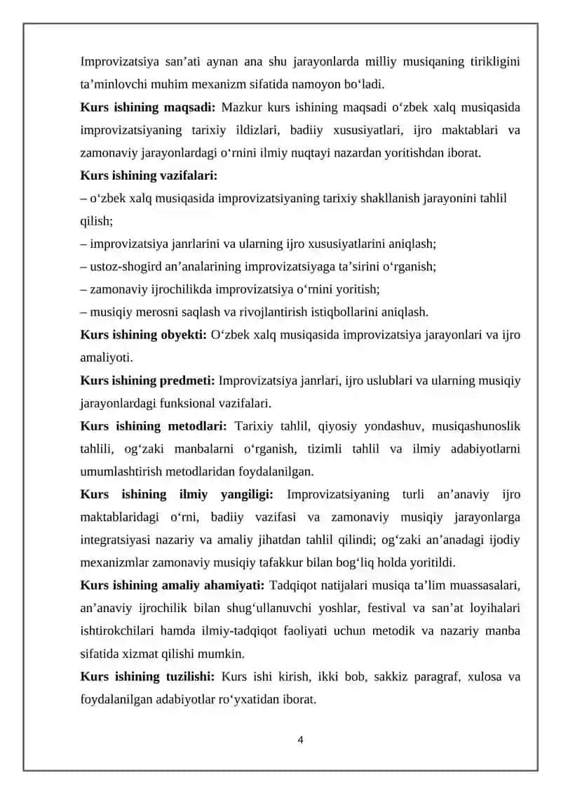 O’zbek xalq musiqasida improvizatsiya anʼanalari 4