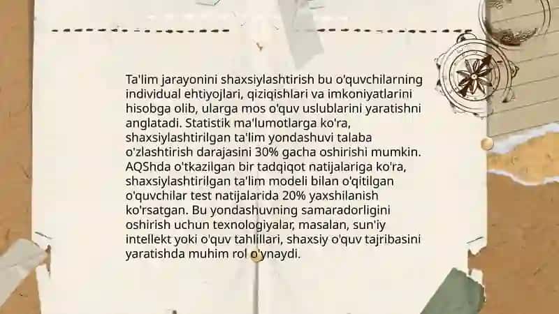 Individual ta‘lim marshruti 4