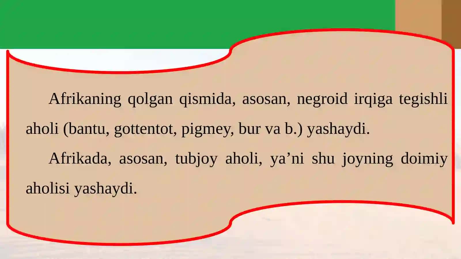 Materik aholisi va uning tabiatga ta’siri 4