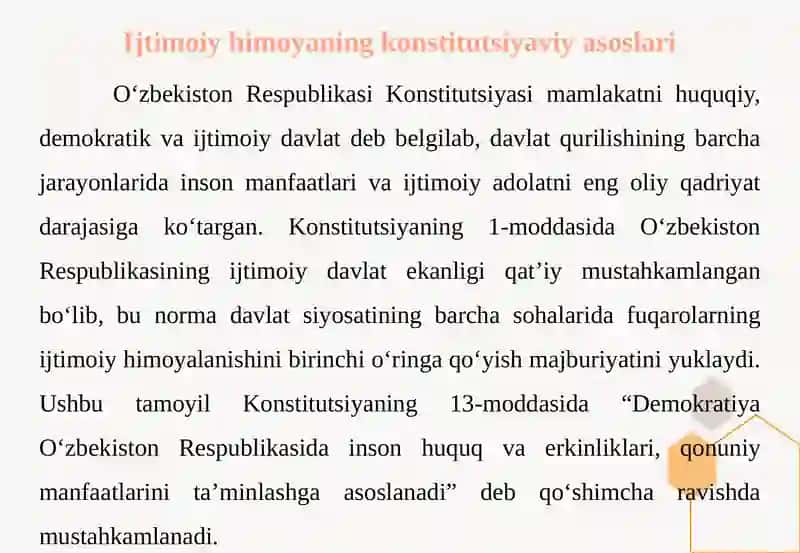 Ijtimoiy himoyaning Dolzarb Yo‘nallari 4
