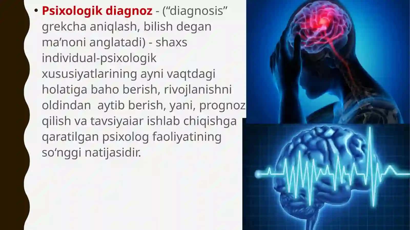 Psixologik diagnostika va ularning imkoniyatlari 4