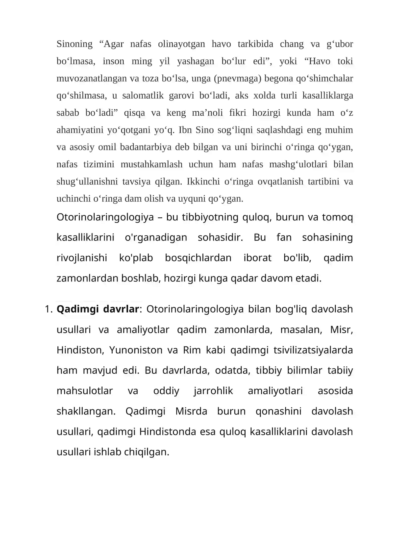 Otorinolaringologiya fanining rivojlanish tarixi 4