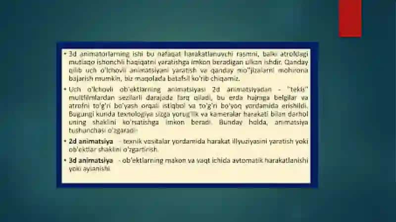 Power pointda animatsiyalar 4