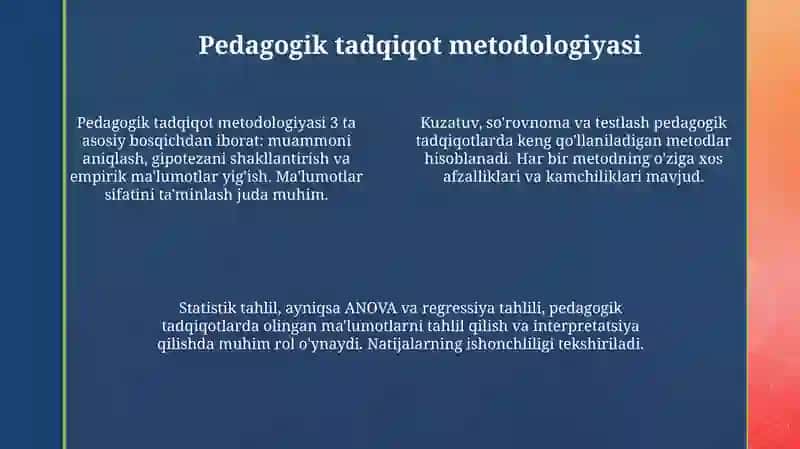 Pedagogika fan sifatida 4