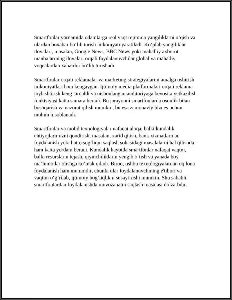MEDIA TEXNOLOGIYALAR KUNDALIK HAYOTDA 4
