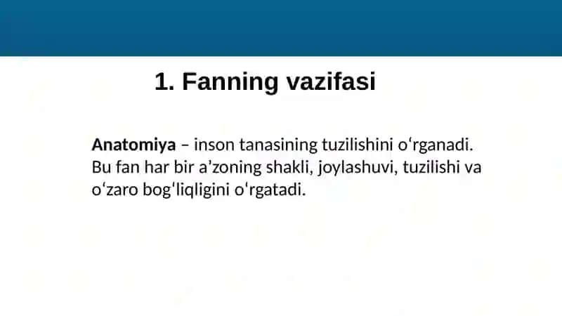 ANATOMIYAFIZIOLOGIYA PATALOGIYA 4