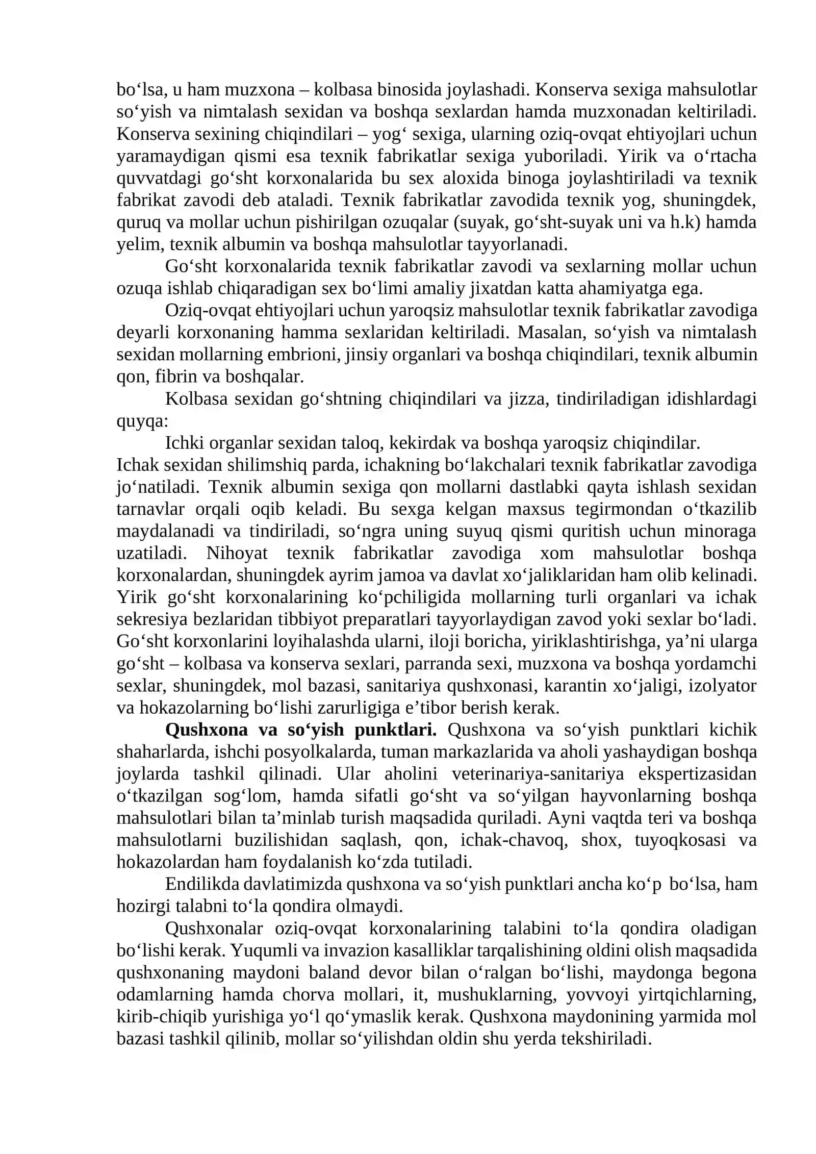Go‘sht korxonalarining turlari 4