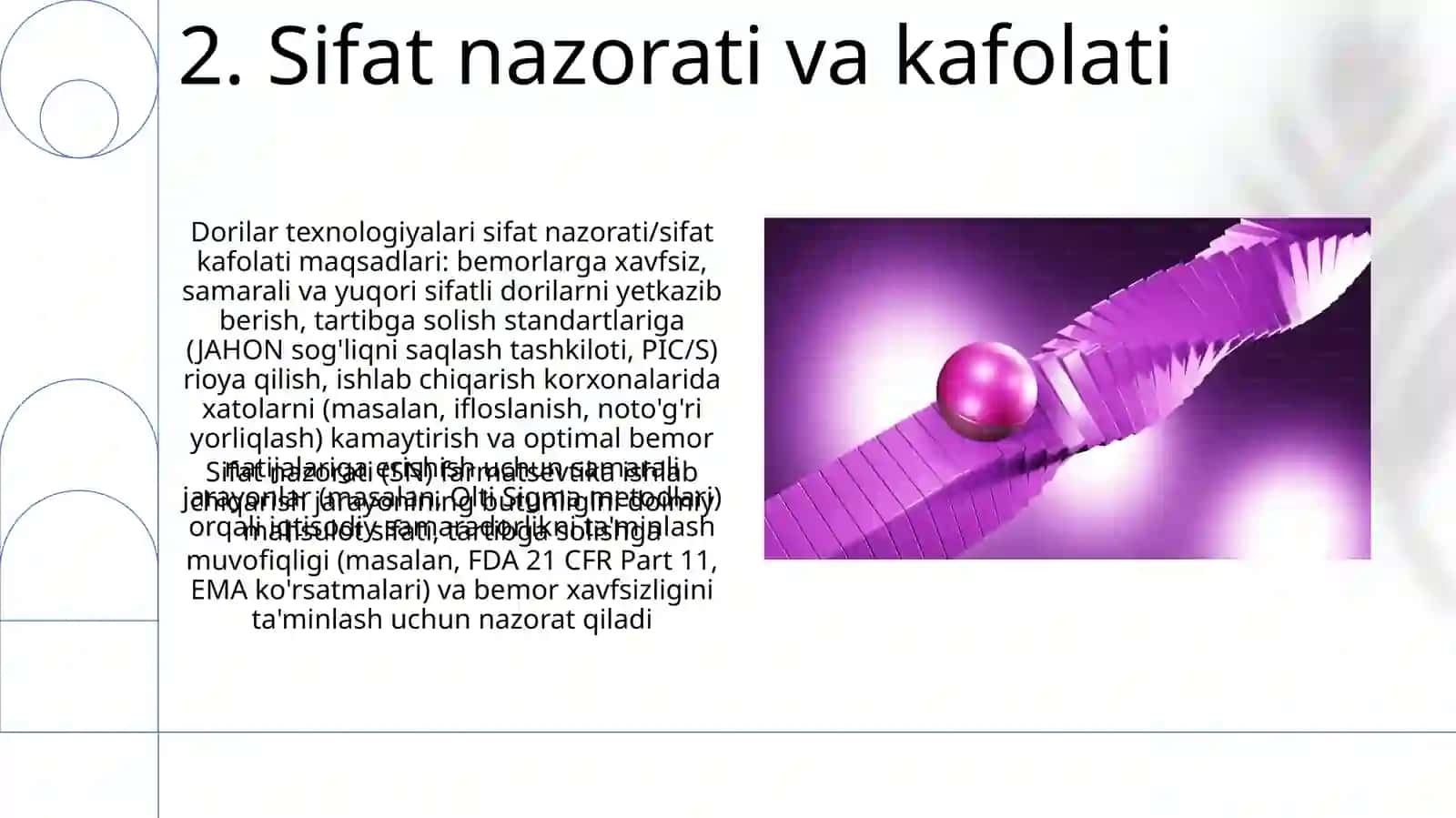 Farmasevtika tehnologiyasi mohiyati maqsadi va vazifalari 4