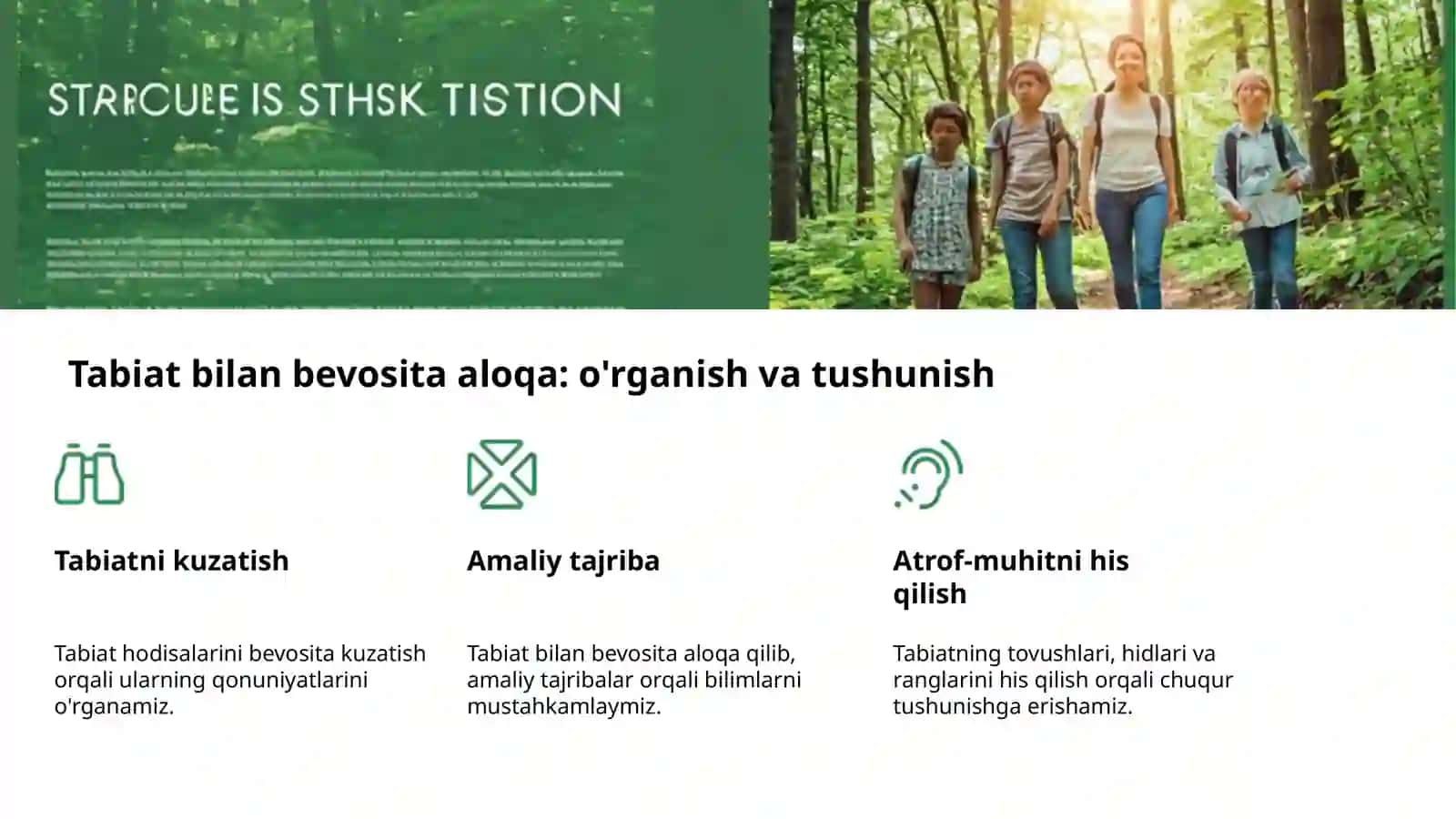 Biologik ekskursiyalar: ta'lim va tarbiya 4