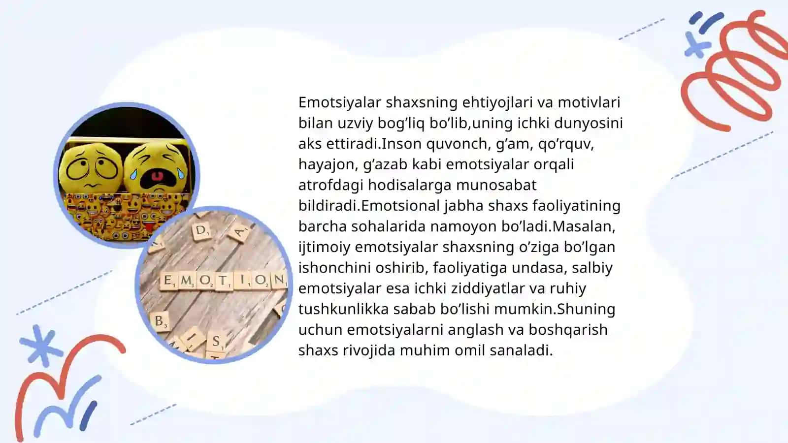 Shaxsning emotsional jabhasi.Uni o'rganish metodlari 4