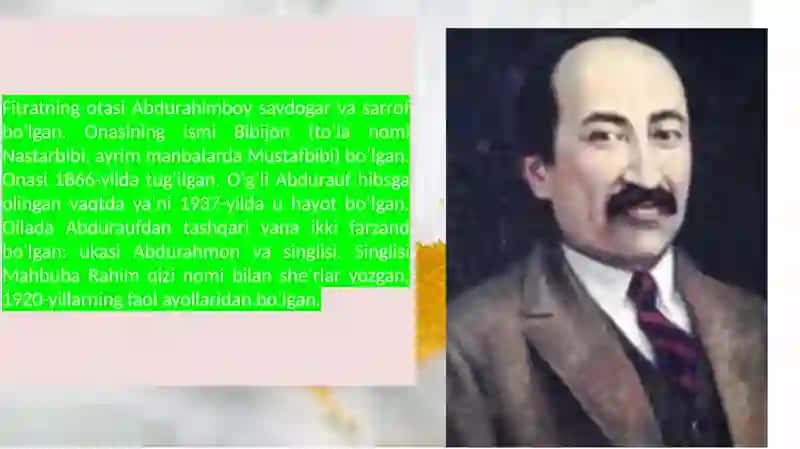 Abdurauf Fitrat Hayoti va ijodi 4