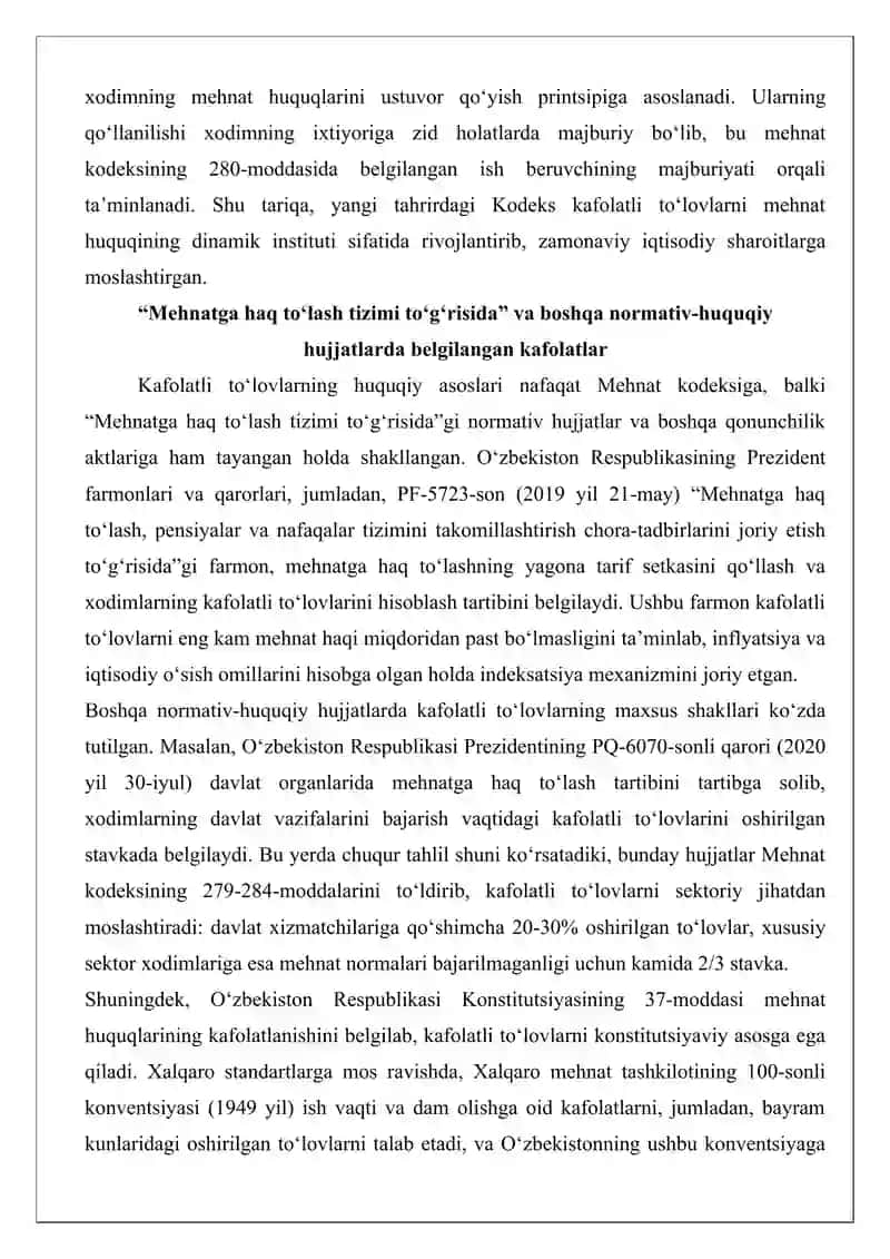 Kafolatli to‘lovlar 4