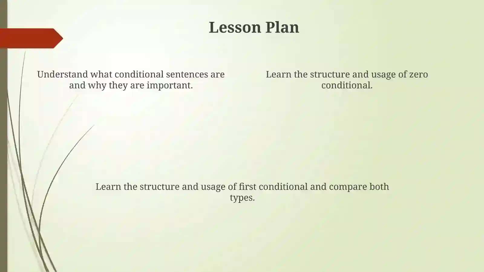 Conditionals: zero, first type 4