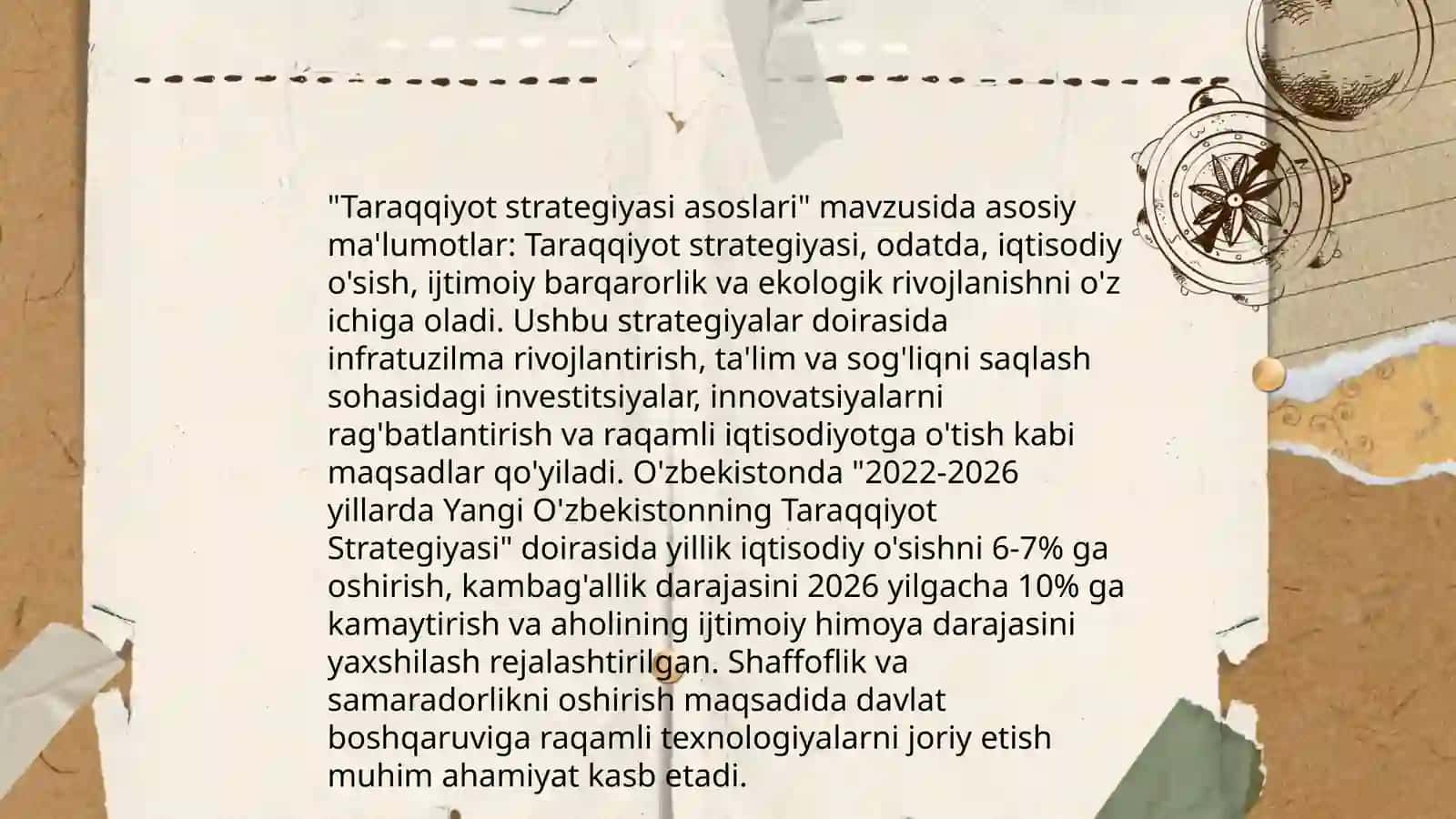 Yangi O'zbekistonning Taraqqiyot Strategiyasi 4