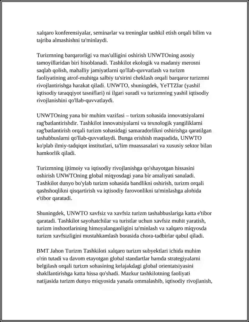 XALQARO TURIZM SUBYEKTLARI 4