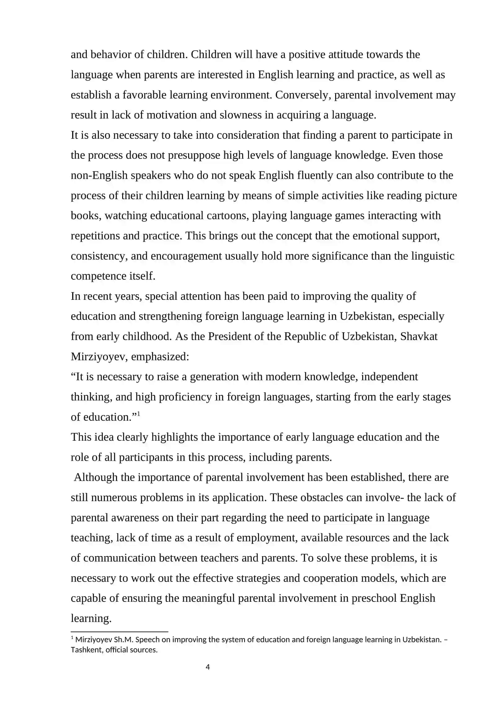 PARENTAL INVOLVEMENT PROCESS OF PRESCHOOL ENGLISH LEARNERS 4