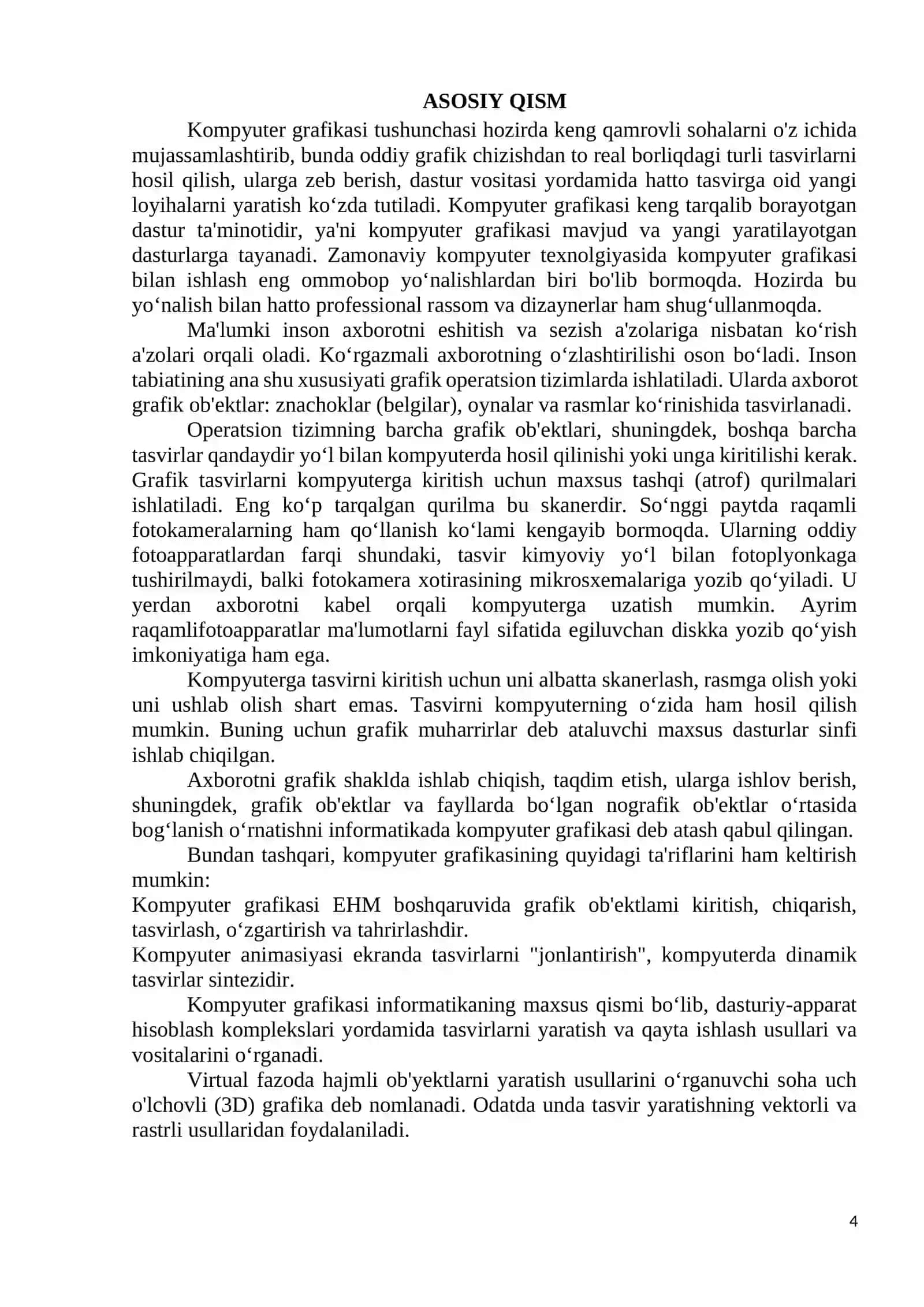 KOMPYUTER GRAFIKASI VA UNING TURLARI 4