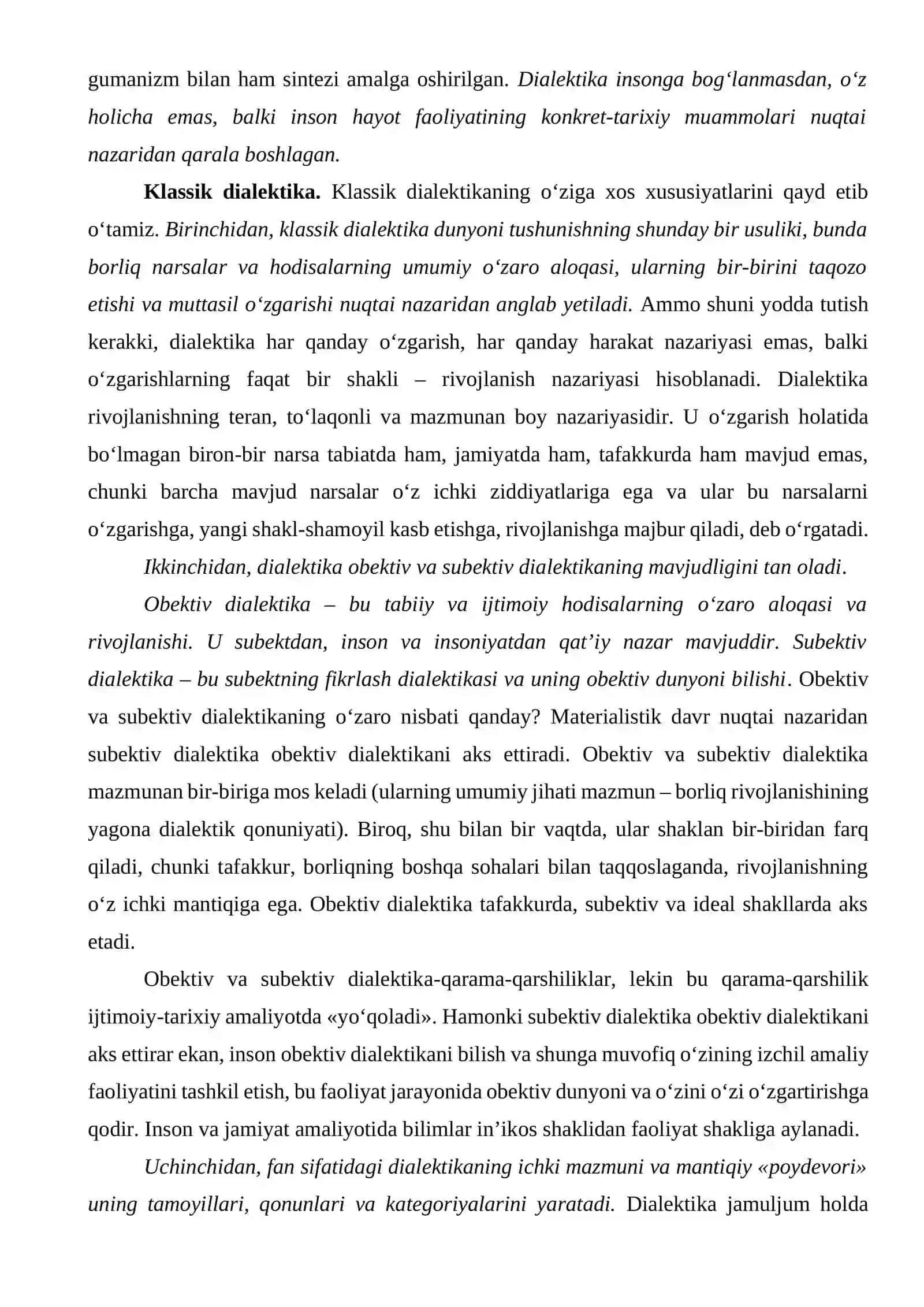 Dialektikaning tarixiy shakllari va xususiyatlari 4