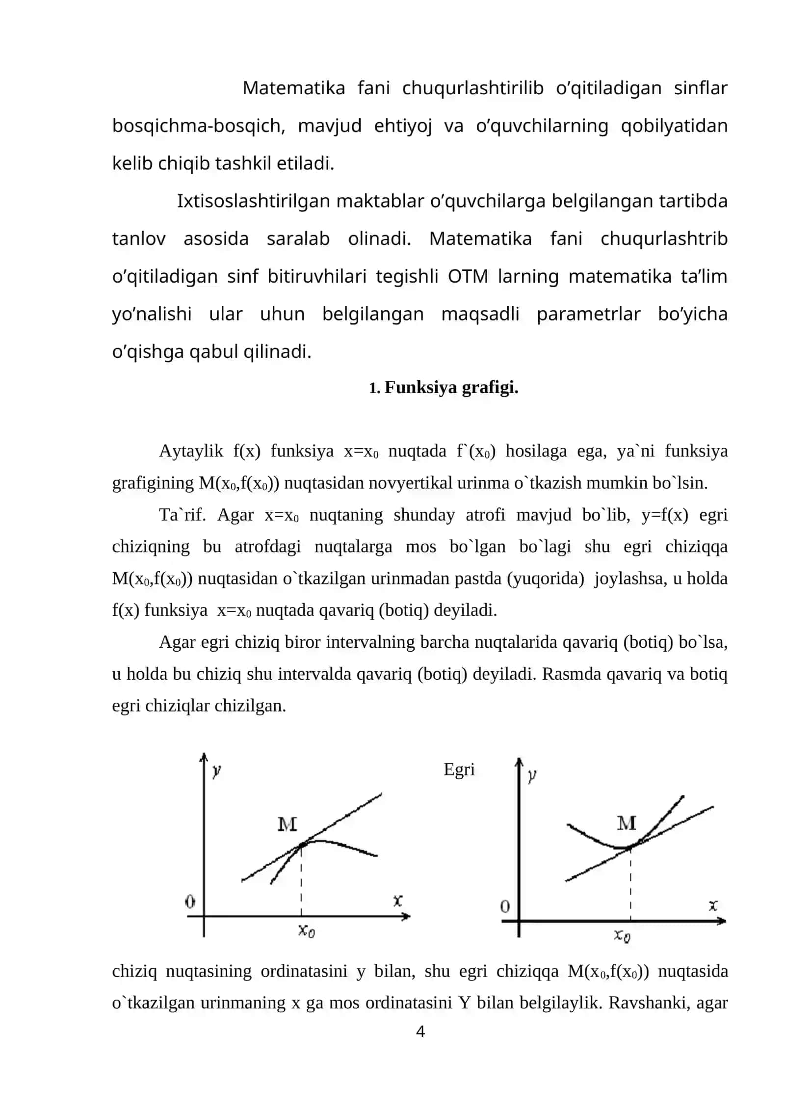 MAKTABDA MATEMATIK ANALIZ ELEMENTLARI 4