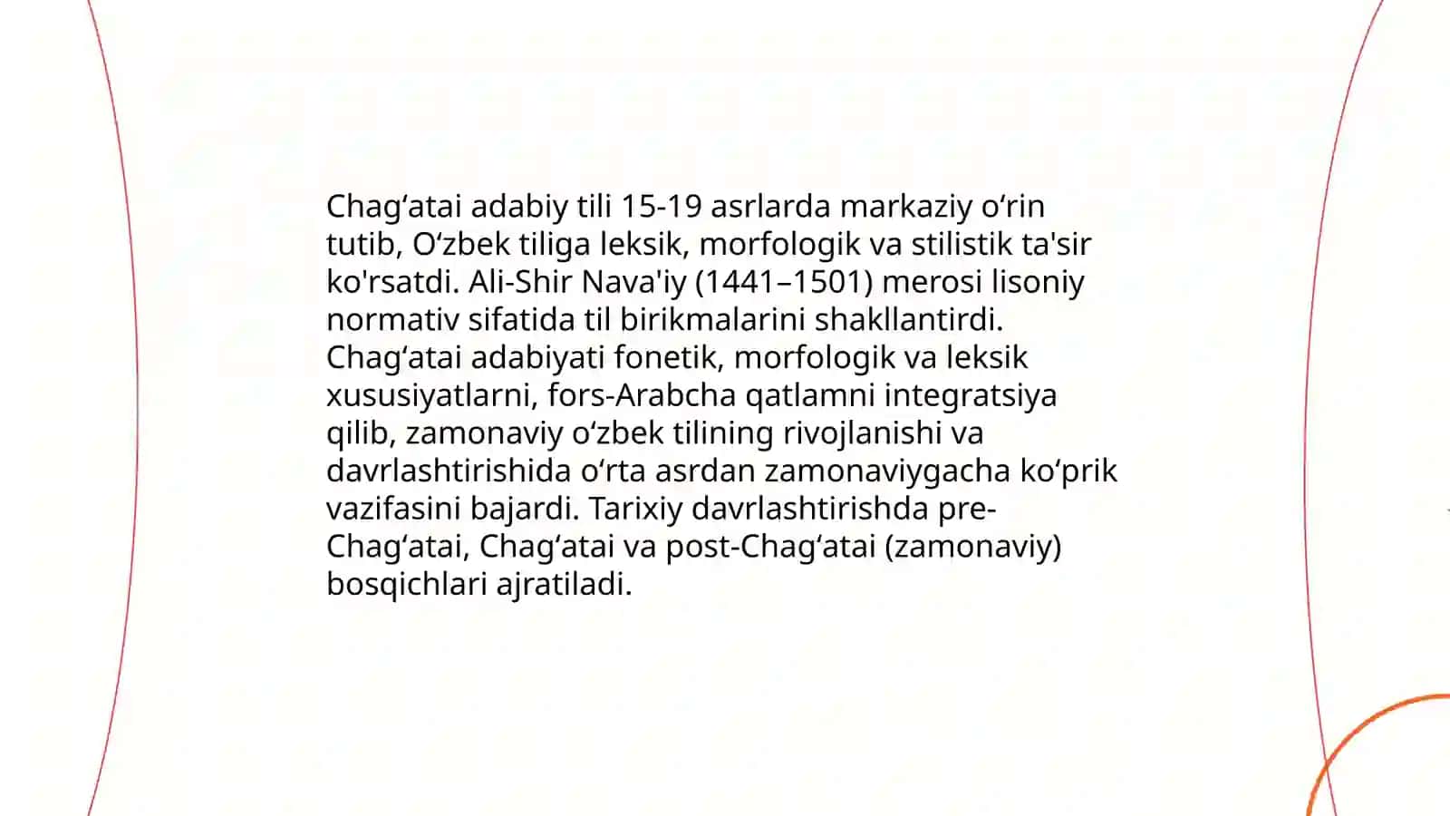 O'zbek tili tarixini davrlashtirishga oid turkologiyadagi qarashlar 4