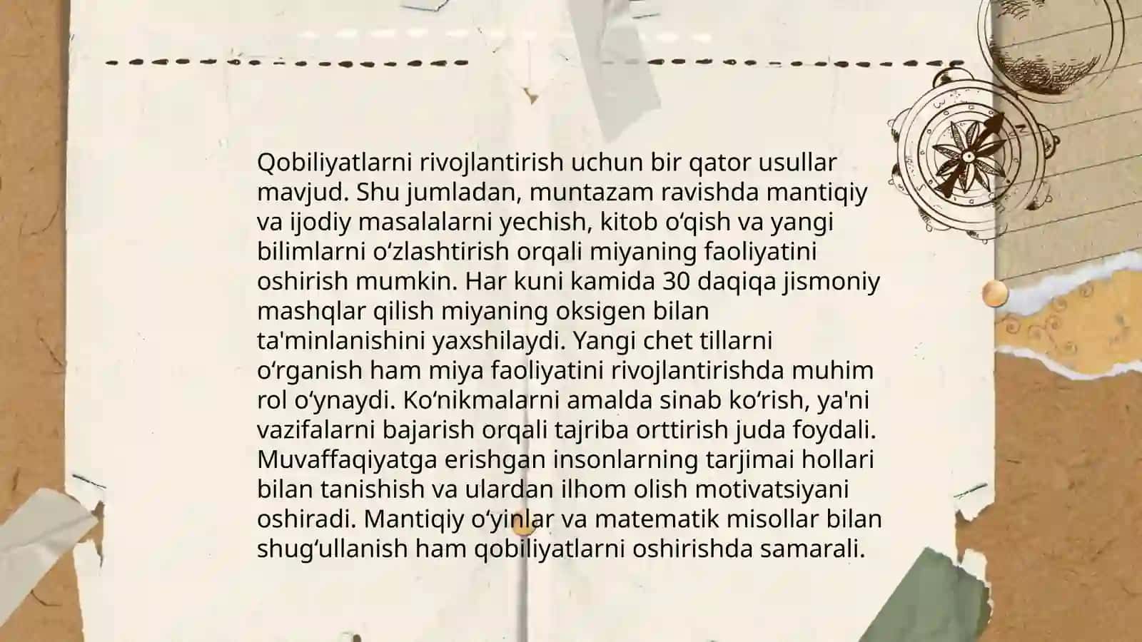 Qobiliyat va talantlar 4