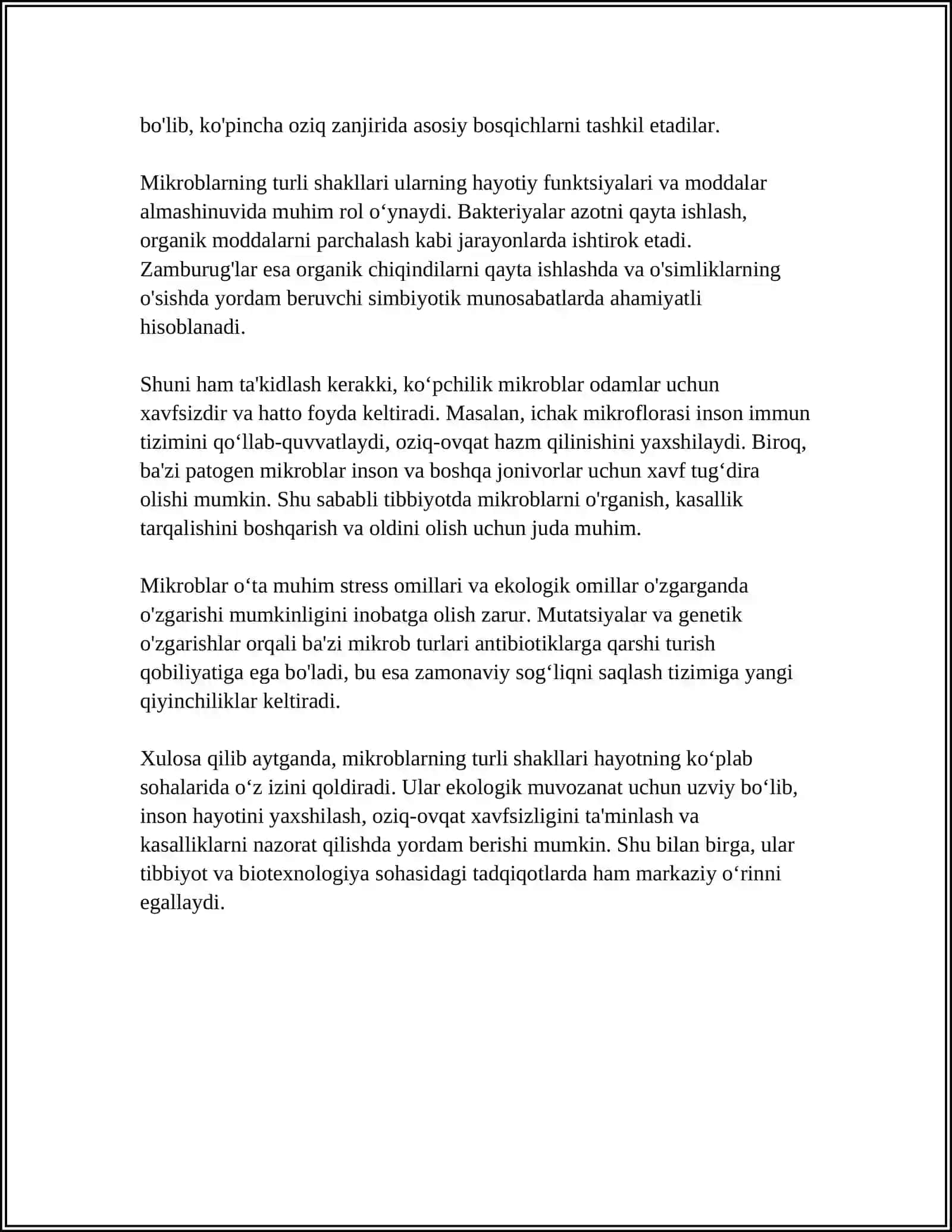 MIKROBLARNING FAOLIYATI 4