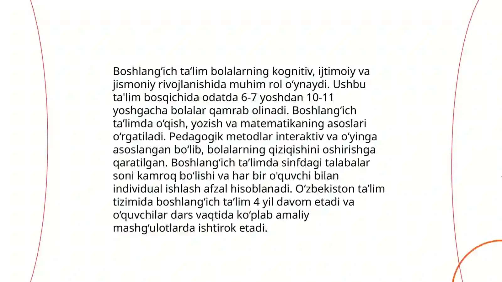 G'arbiy Yevropa mamlakatlarida ta'lim-tarbiya Shoimova Aziza 4