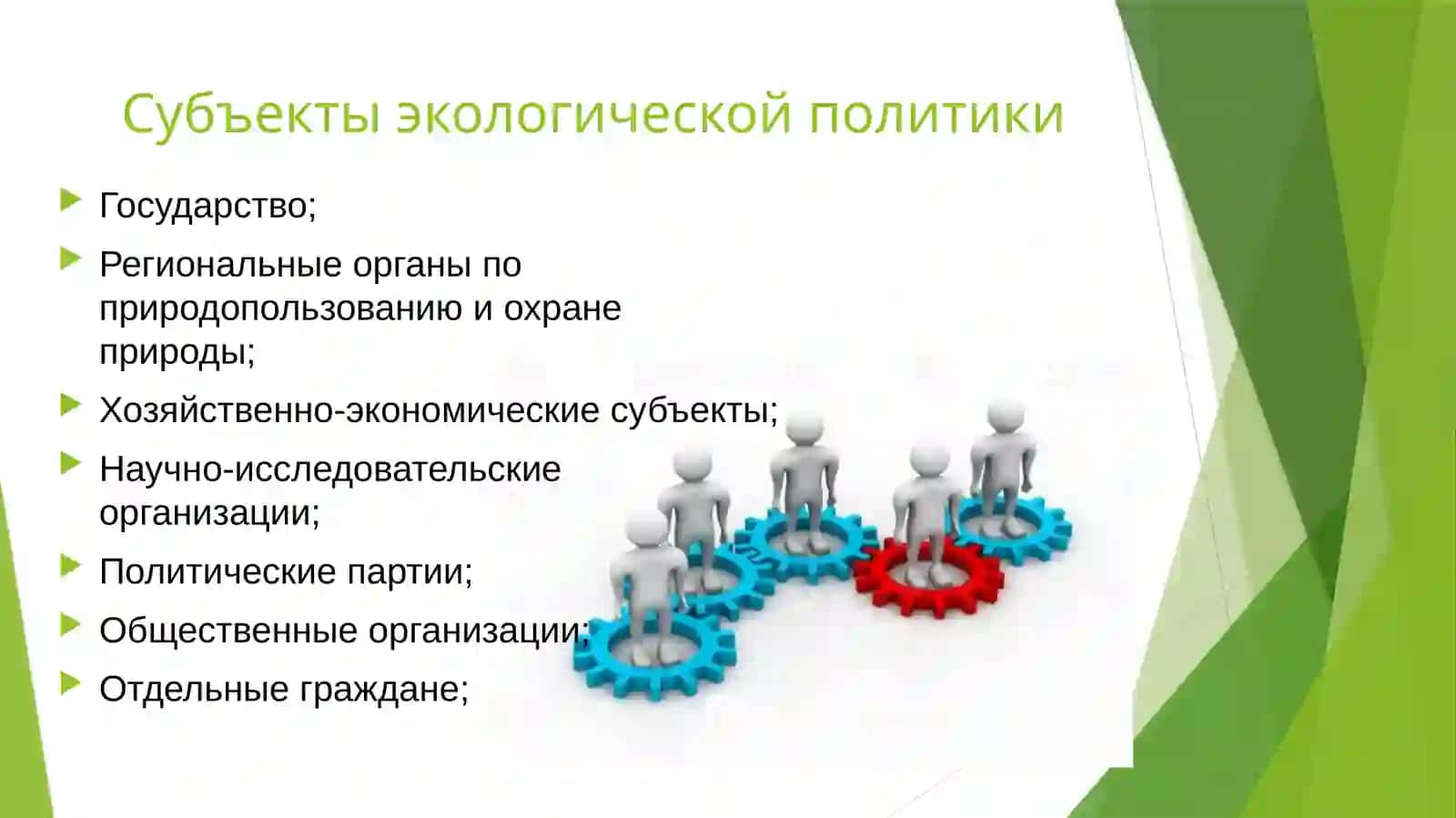 Экологическая политика 4