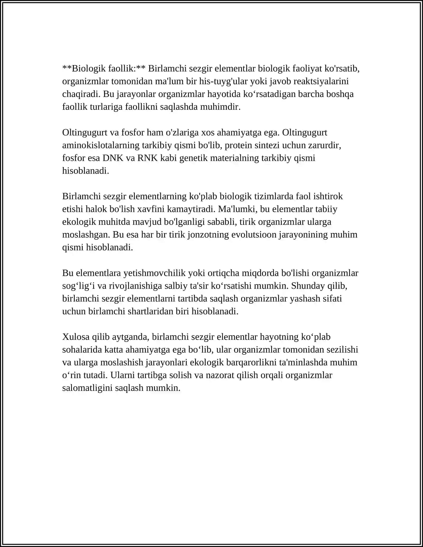 BIRLAMCHI SEZGIR ELEMENTLARI VA ULARNI TURLARI XUSUSIYATLARI 4