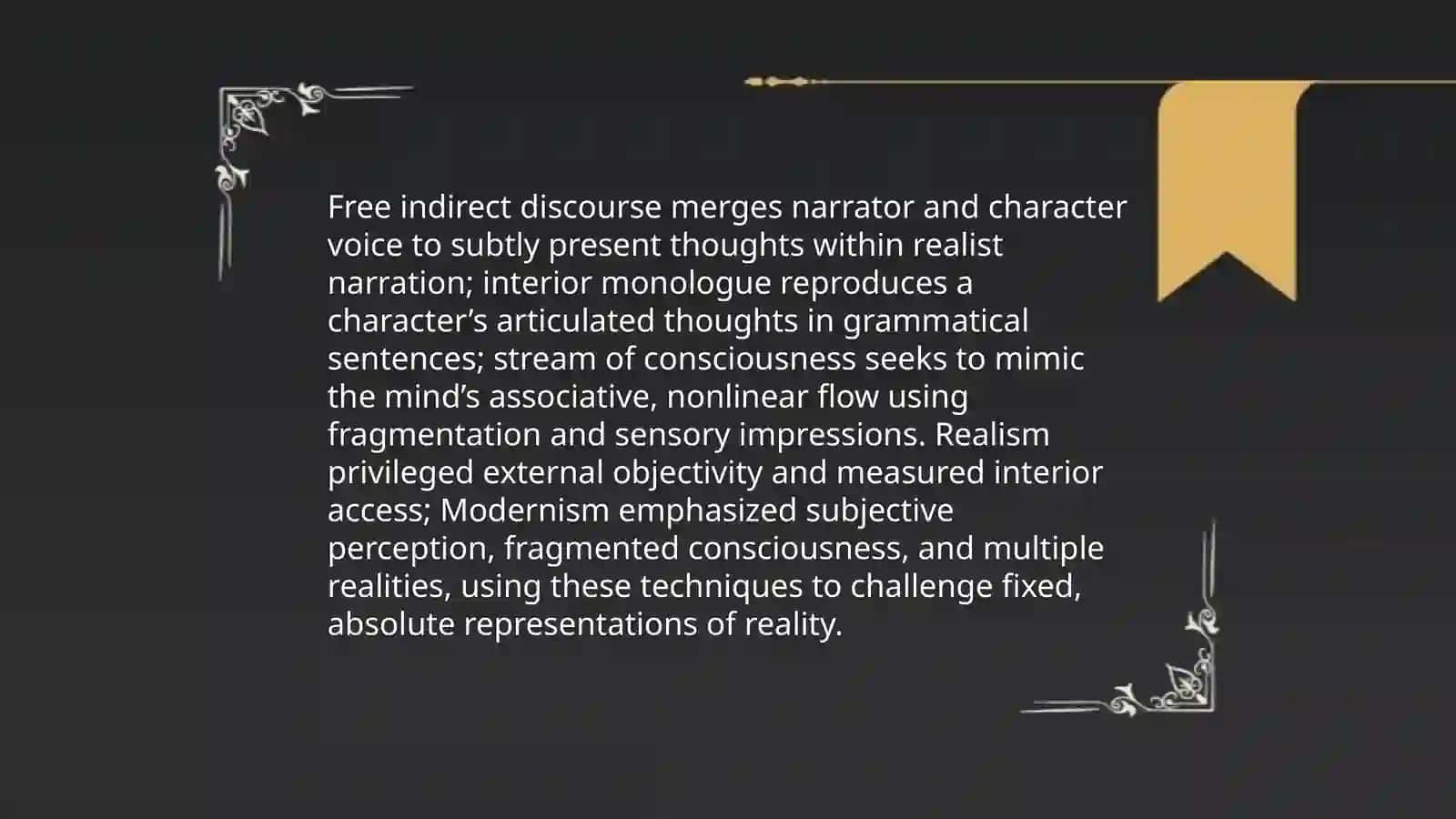 Realism vs Modernism in Literature 4