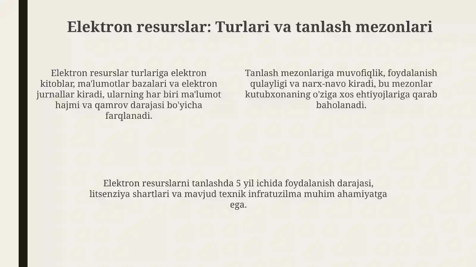 Elektron resurslar orqali kutubxona fondini boyitish 4
