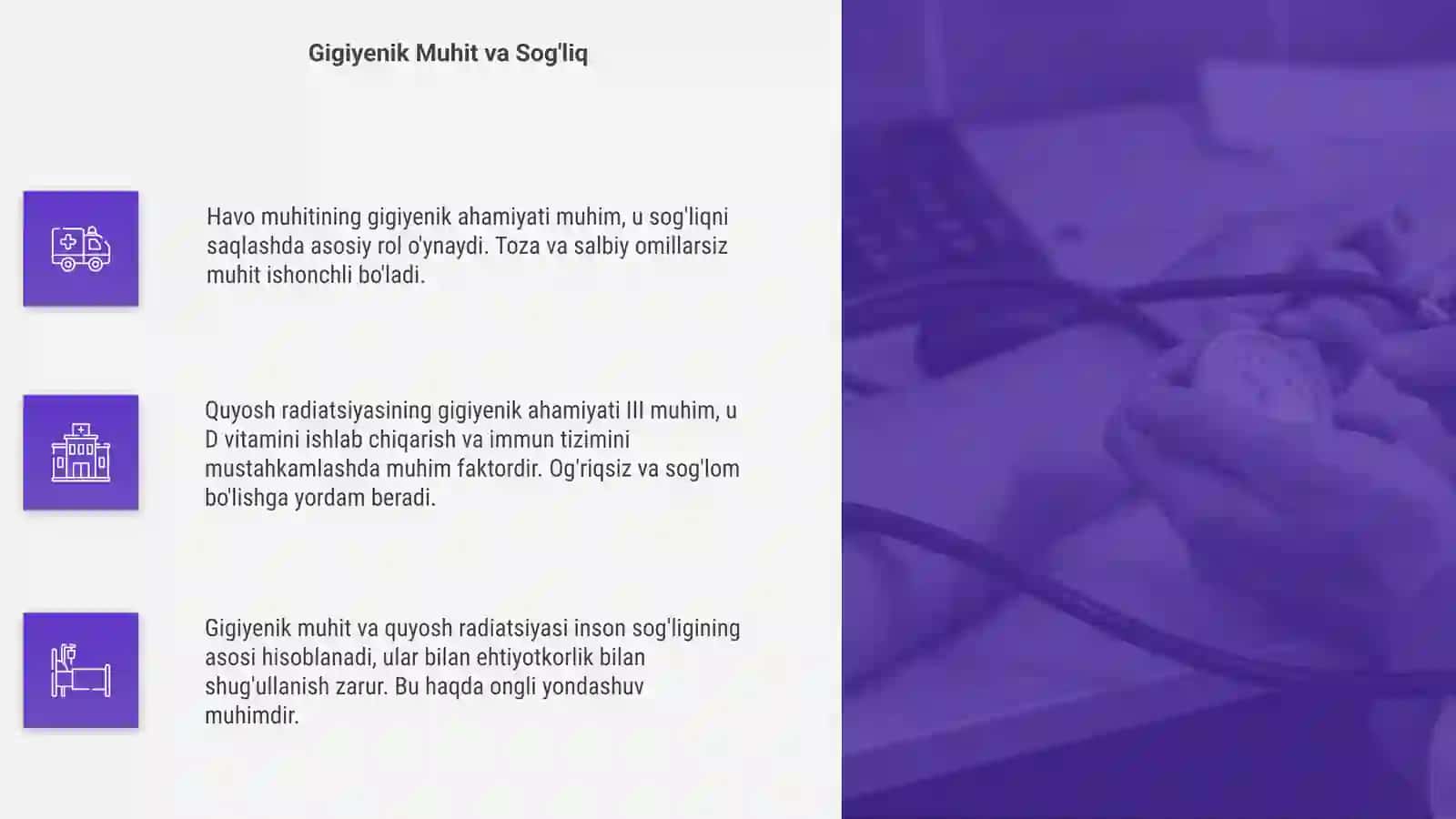 Havo Muhitining gigiyenik ahamiyati 4