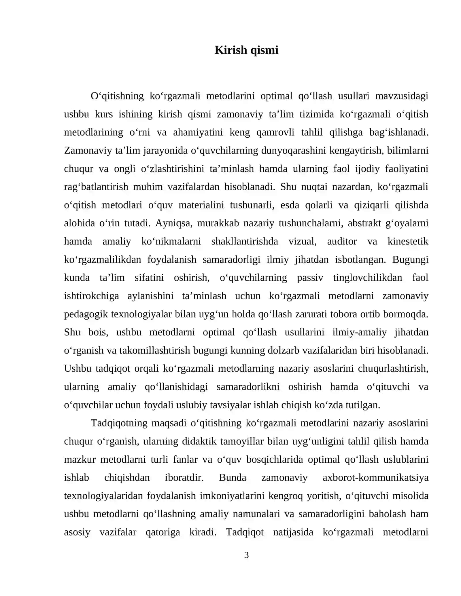 Oʻqitishning koʻrgazmali metodlarini optimal qoʻllash usullari 4