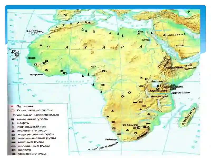 Afrika qitasi iqtisodiy geografik ta'rif 4