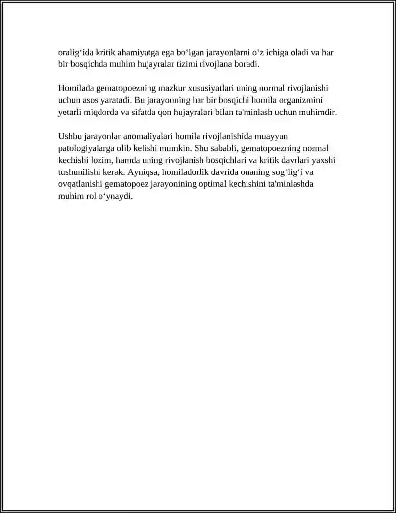 HOMILADA GEMATOPOEZNING XUSUSIYATLARI 4