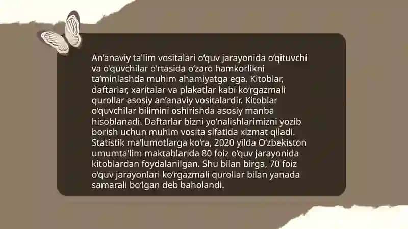 Ta'lim Vositalari Haqida Tushuncha 4