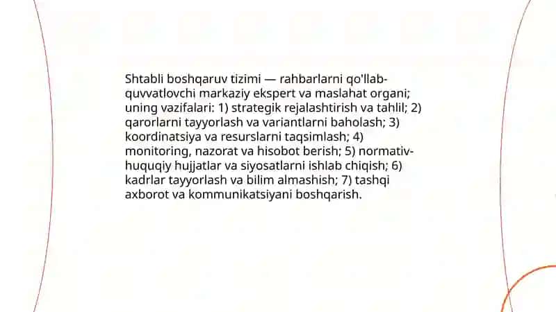 Chiziqli boshqaruv 4