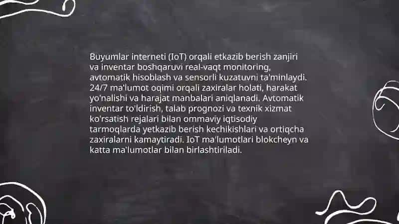 Blokcheyn asosidagi aqlli shartnomalar bilan iqtisodiy tarmoqlarda avtomatlashtirish 4