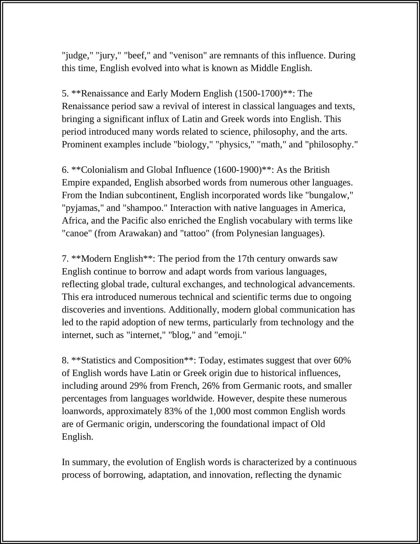 ETYMOLOGY. ENGLISH PROPER WORDS AND BORROWINGS 4