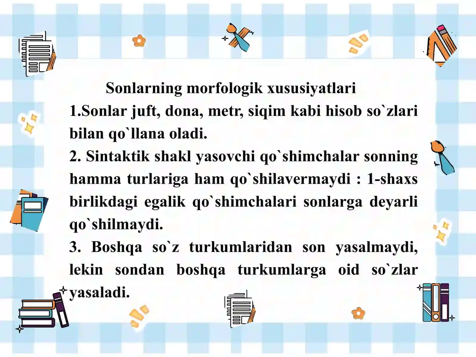 Son so'z turkumi 4