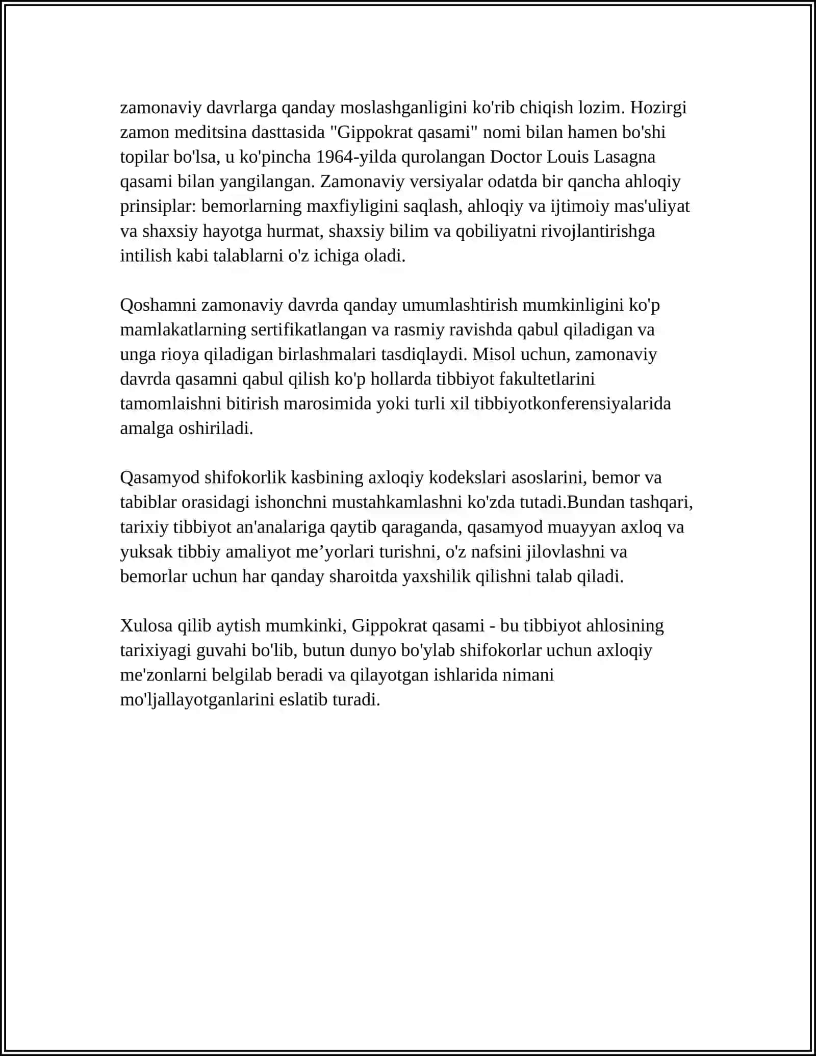 GIPPOKRAT QASAMYODI 4