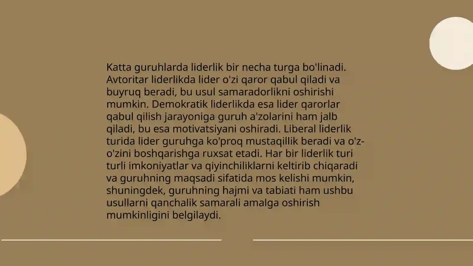 Kichik va katta guruhlar psixologiyasi 4