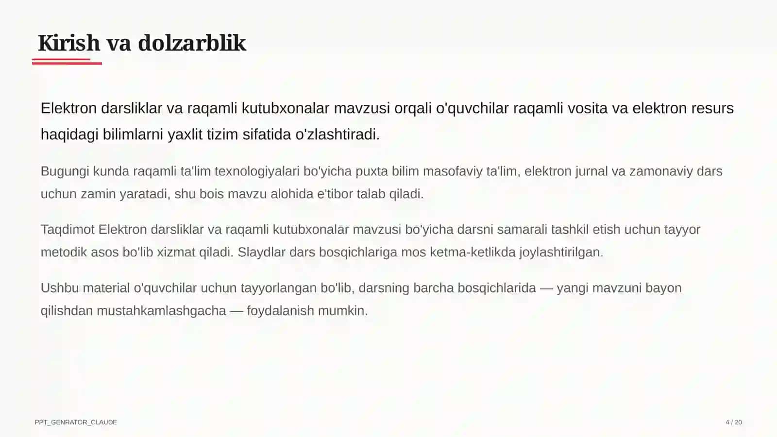 Elektron darsliklar va raqamli kutubxonalar 4