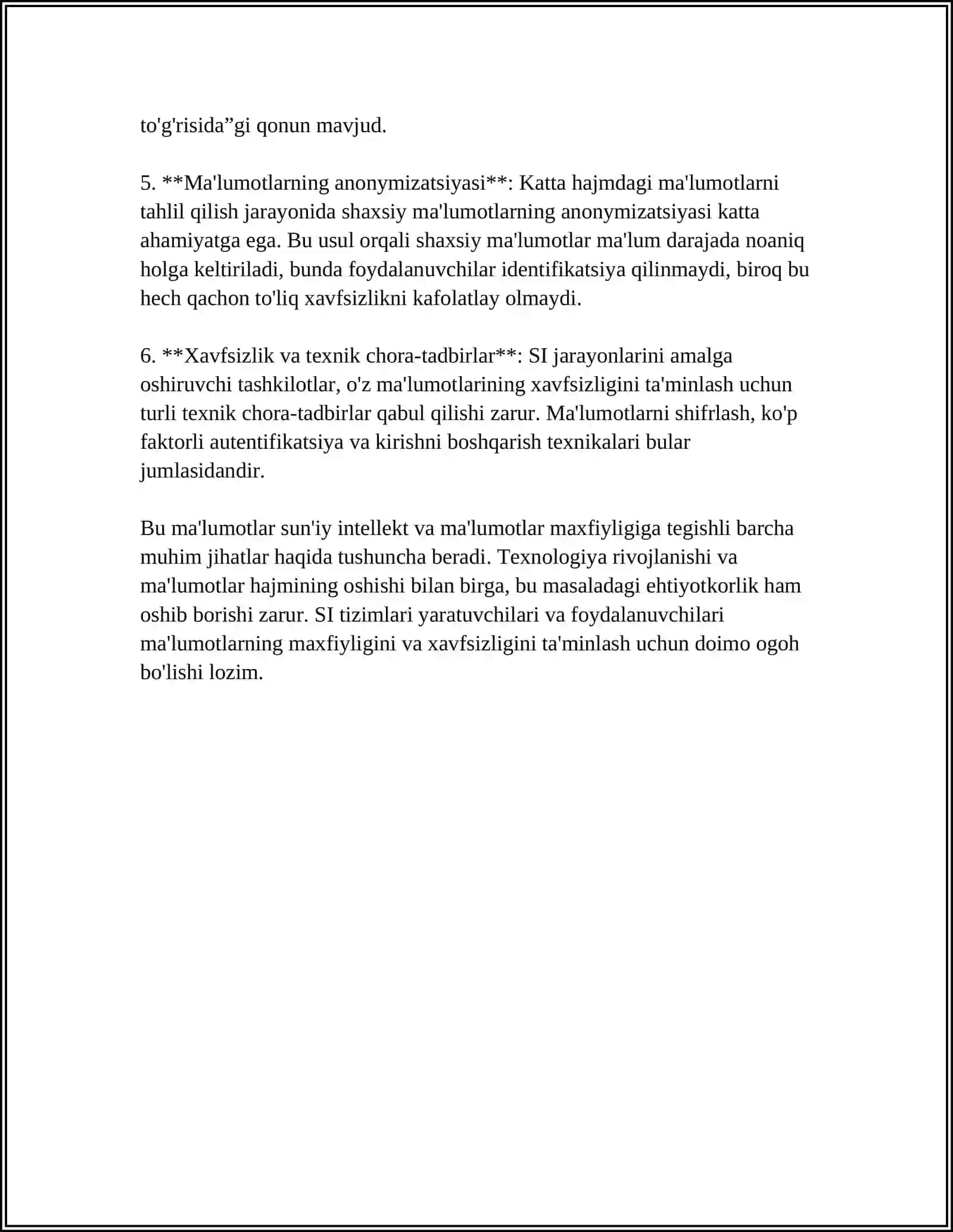 SUN'IY INTELLEKTNING AXLOQIY MUAMMOLARI 4